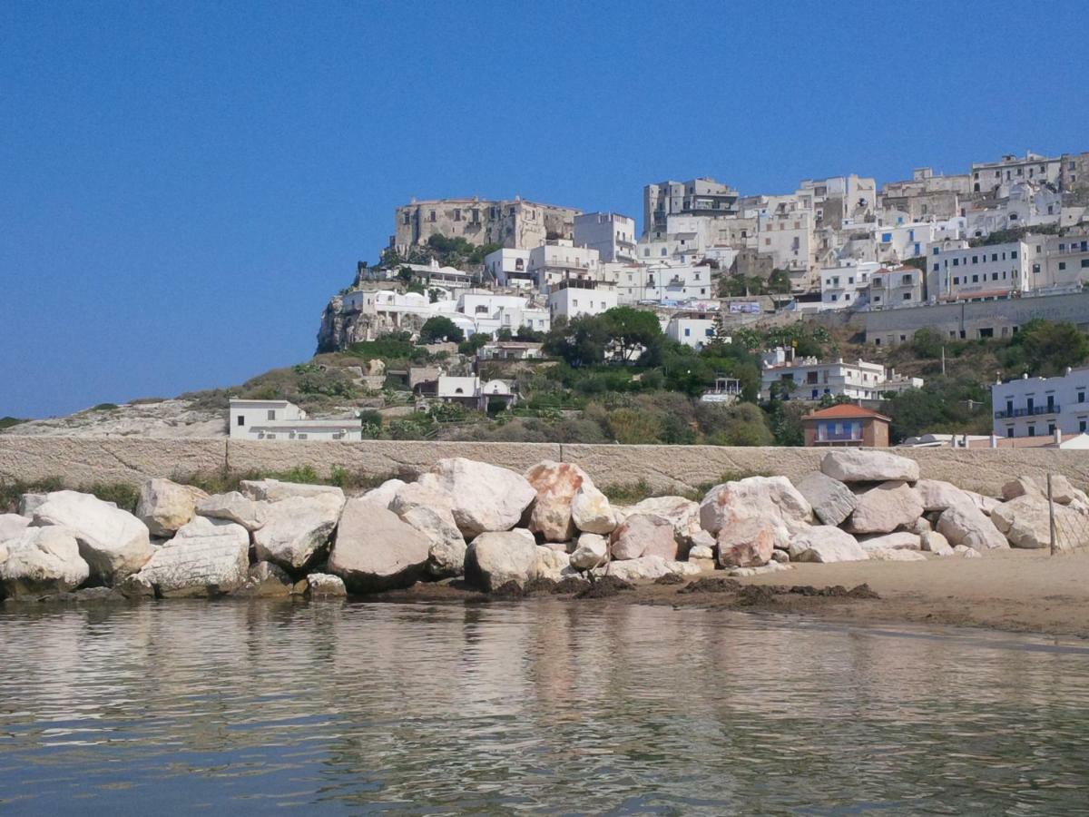 Blu Marine Casa A 10Mt Dalla Spiaggia Peschici Eksteriør bilde